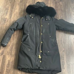 Black Moose Knuckles Jacket